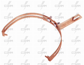 Держатель коньковый регулируемый с металлическим держателем, медь | СЗИМ