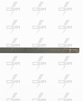 Заземлитель вертикальный 16,0 мм/1,5 м, оцинк. сталь | СЗИМ