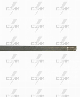 Заземлитель вертикальный 16,0 мм/1,5 м, оцинк. сталь | СЗИМ