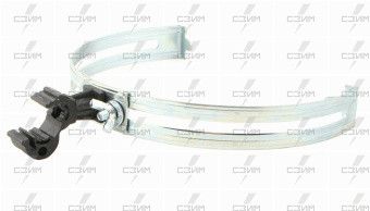 Держатель коньковый регулируемый с пластиковым держателем, оцинк. | СЗИМ