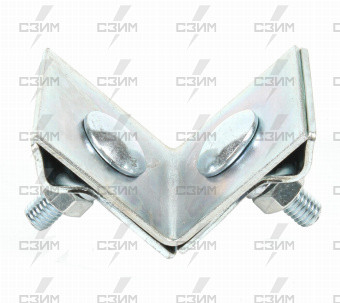 Держатель фальцевый, малый, оцинк. | СЗИМ