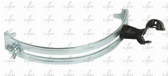 Держатель коньковый регулируемый с пластиковым держателем, оцинк. | СЗИМ