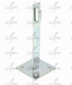 Держатель  для кровли оцинкованный h=100 мм, с крючком | СЗИМ